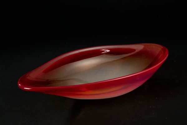 FLAVIO POLI - Centrotavola rosso per CENEDESE