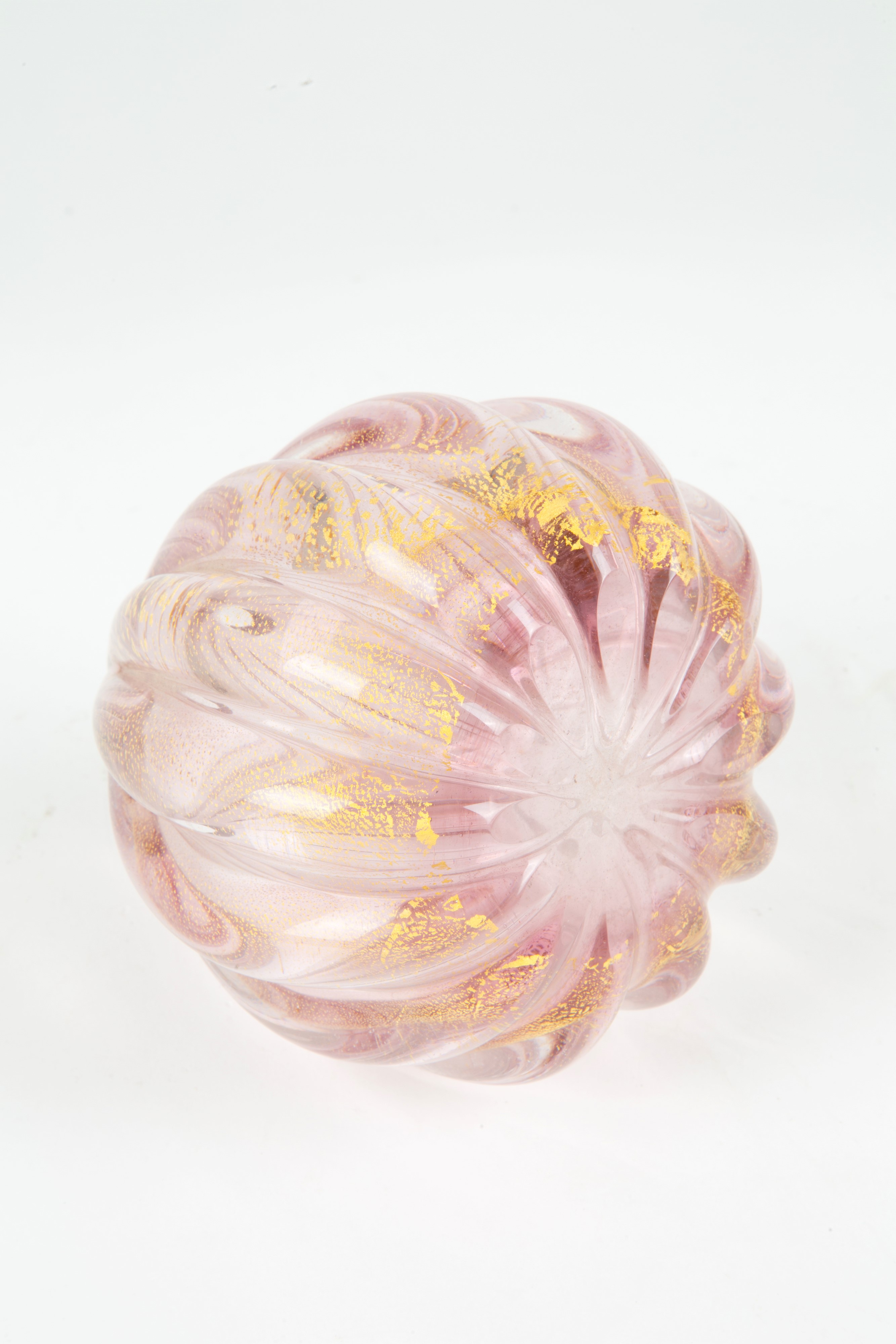 Vaso in vetro. BAROVIER (Attr.)