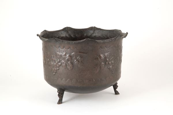 Copper brazier