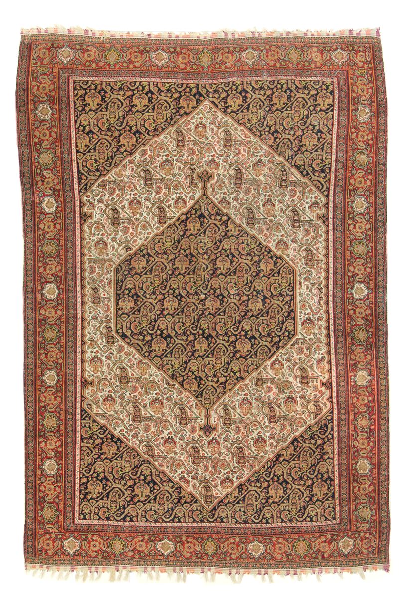 Tappeto Senneh Sette Colori. Persia