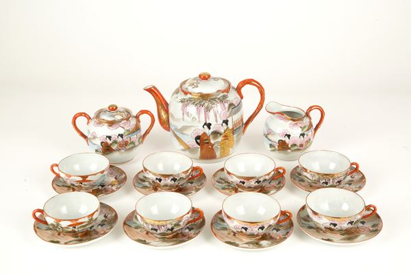 Tea set for eight
