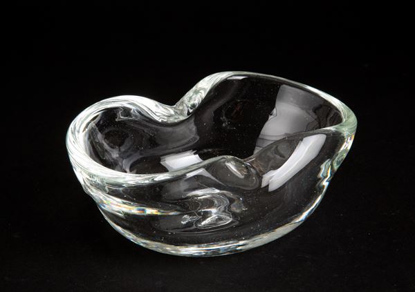 Transparent glass bowl for ARCHIMEDE SEGUSO