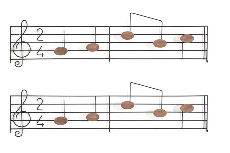 Due attaccapanni musicali