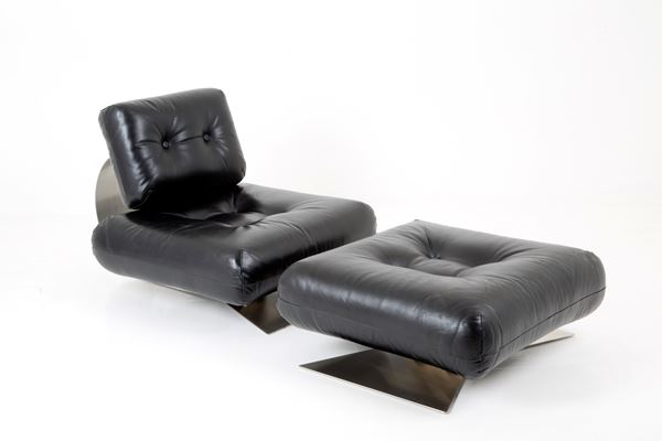 OSCAR NIEMEYER - Poltrona Alta per MOBILIER INTERNATIONAL