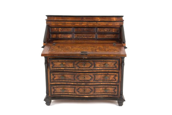 Flap chest of draw with ebonized profiles