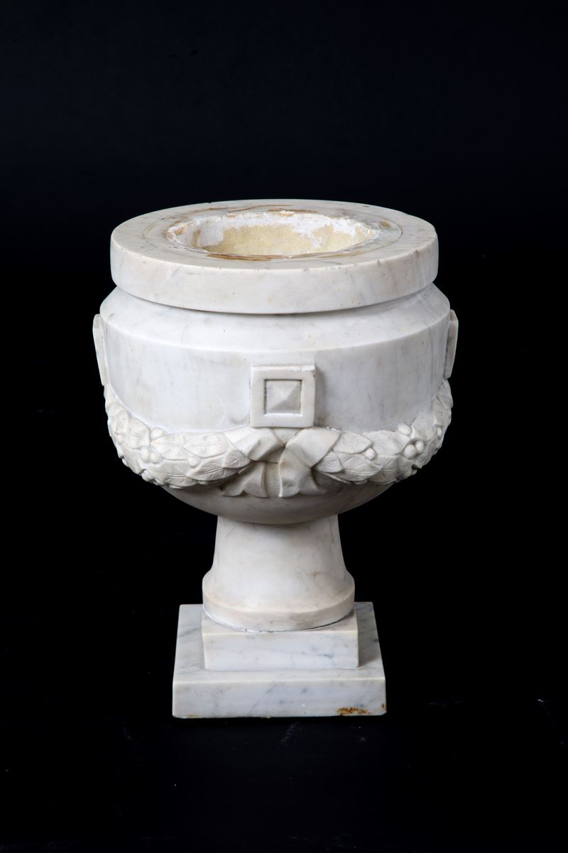 Vaso in marmo
