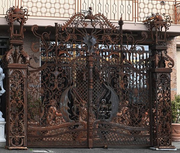 Cancello  - Asta MILANO DECOR - Antiques, Fine Art, Photographs & Design Auction (n. 96) - Viscontea Casa d'Aste