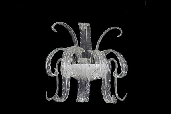 Murano glass wall light