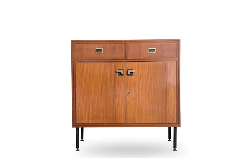Credenzina con Piano in Vetro