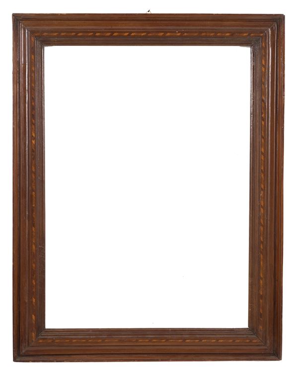 Threaded wooden frame