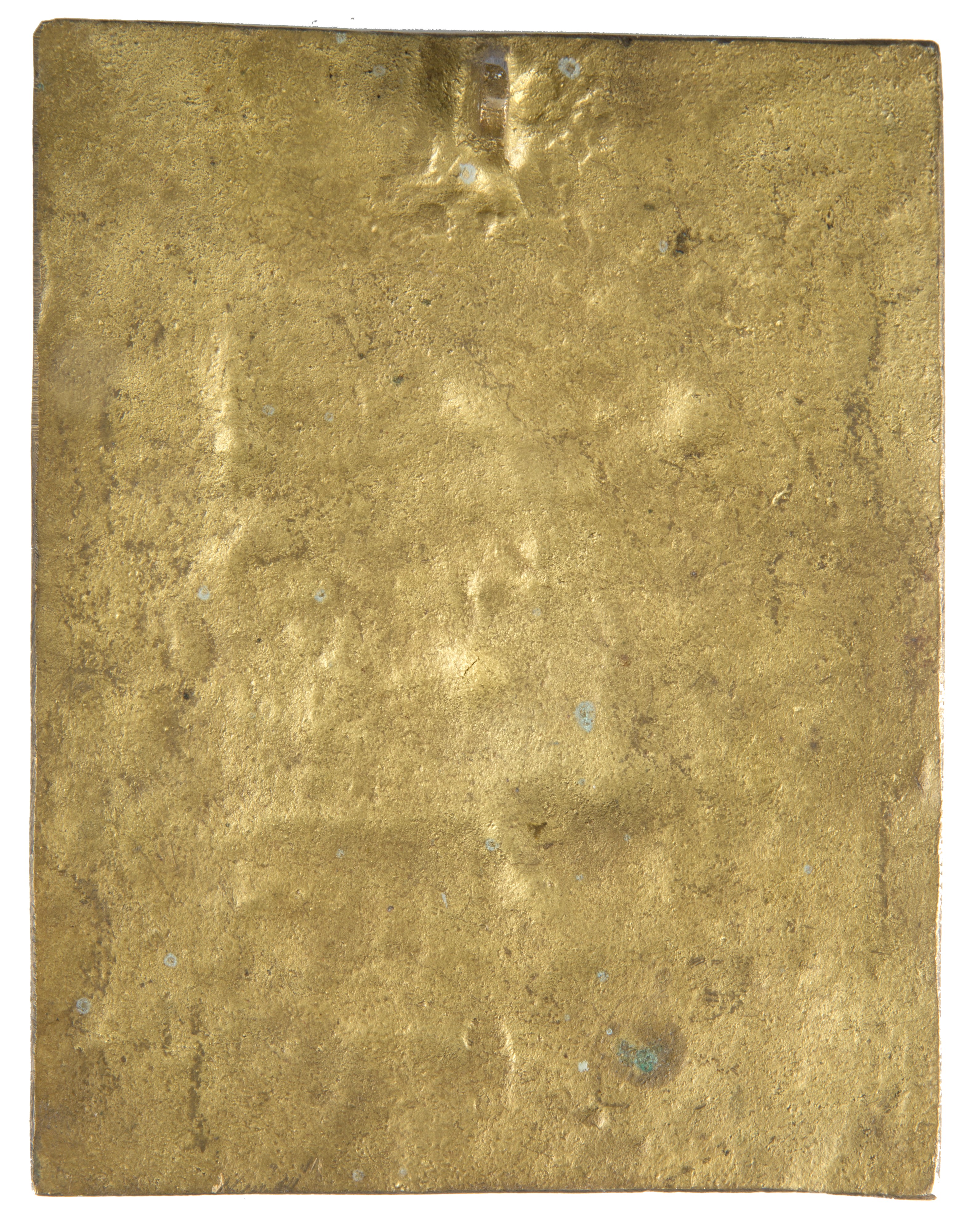 Placca in bronzo dorato "SCENA EROTICA"