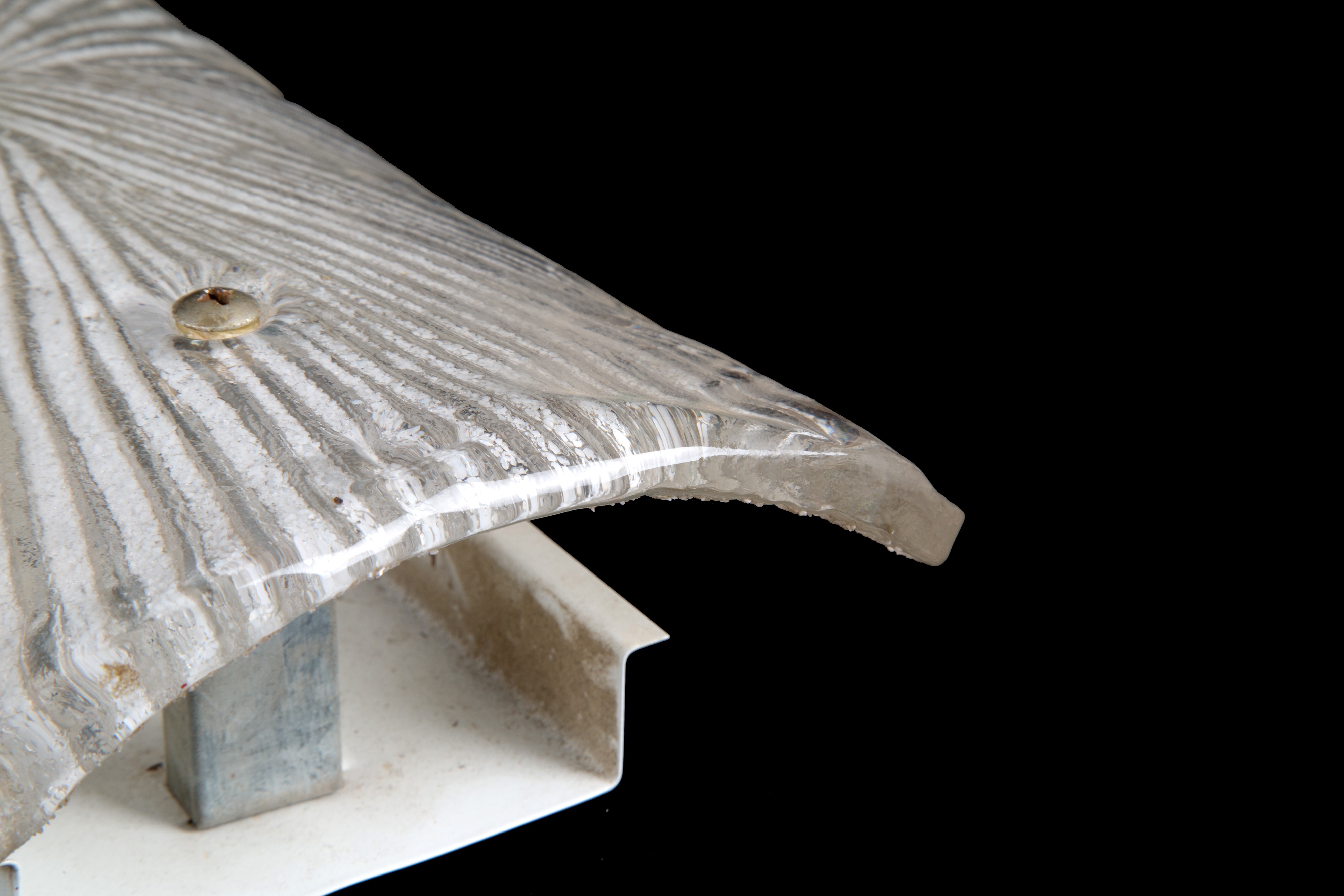 Coppia di Applique in Pasta di Vetro