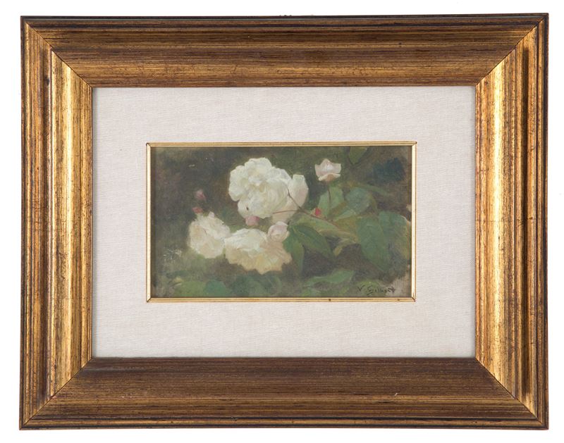 Victor Gabriel Gilbert - Dipinto "fiori"