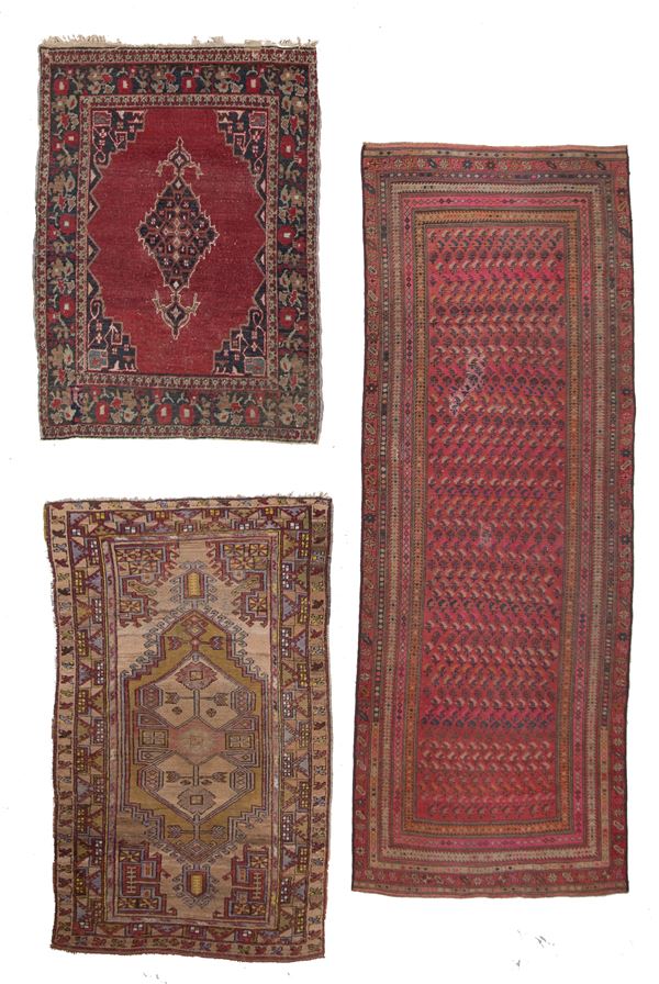Three carpets