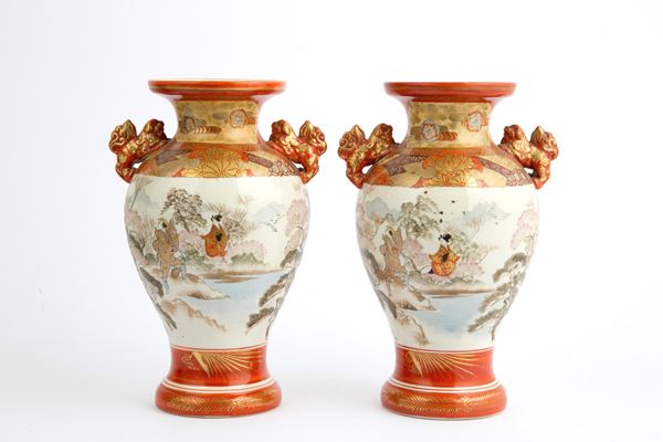 Pair of vases