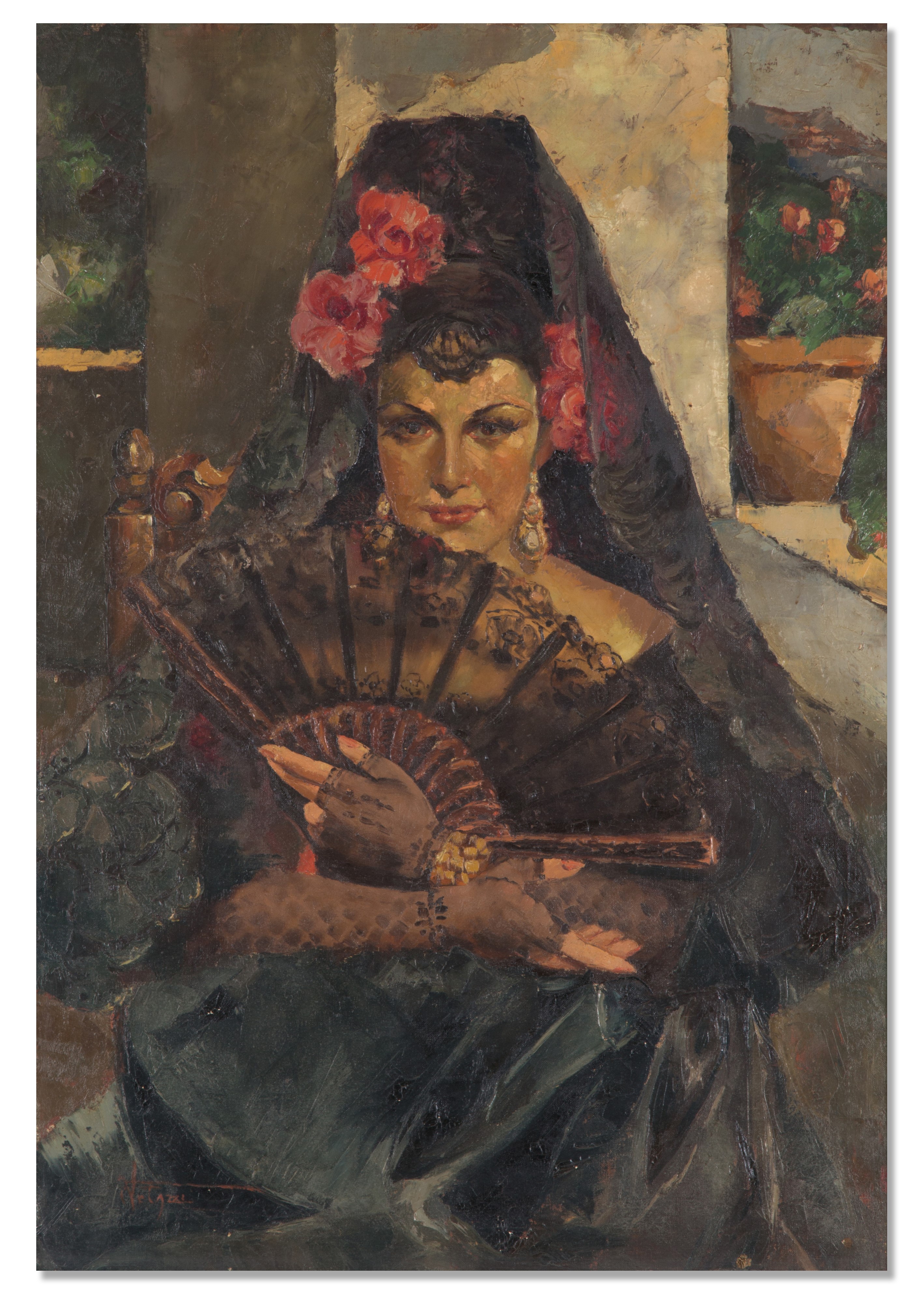 Dipinto "donna Spagnola"