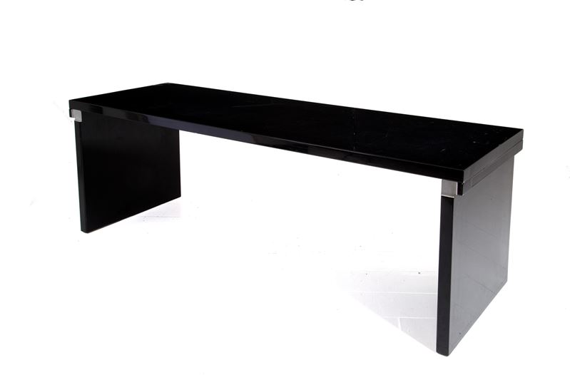 Carlo Scarpa - Tavolo in Legno Laccato Nero
