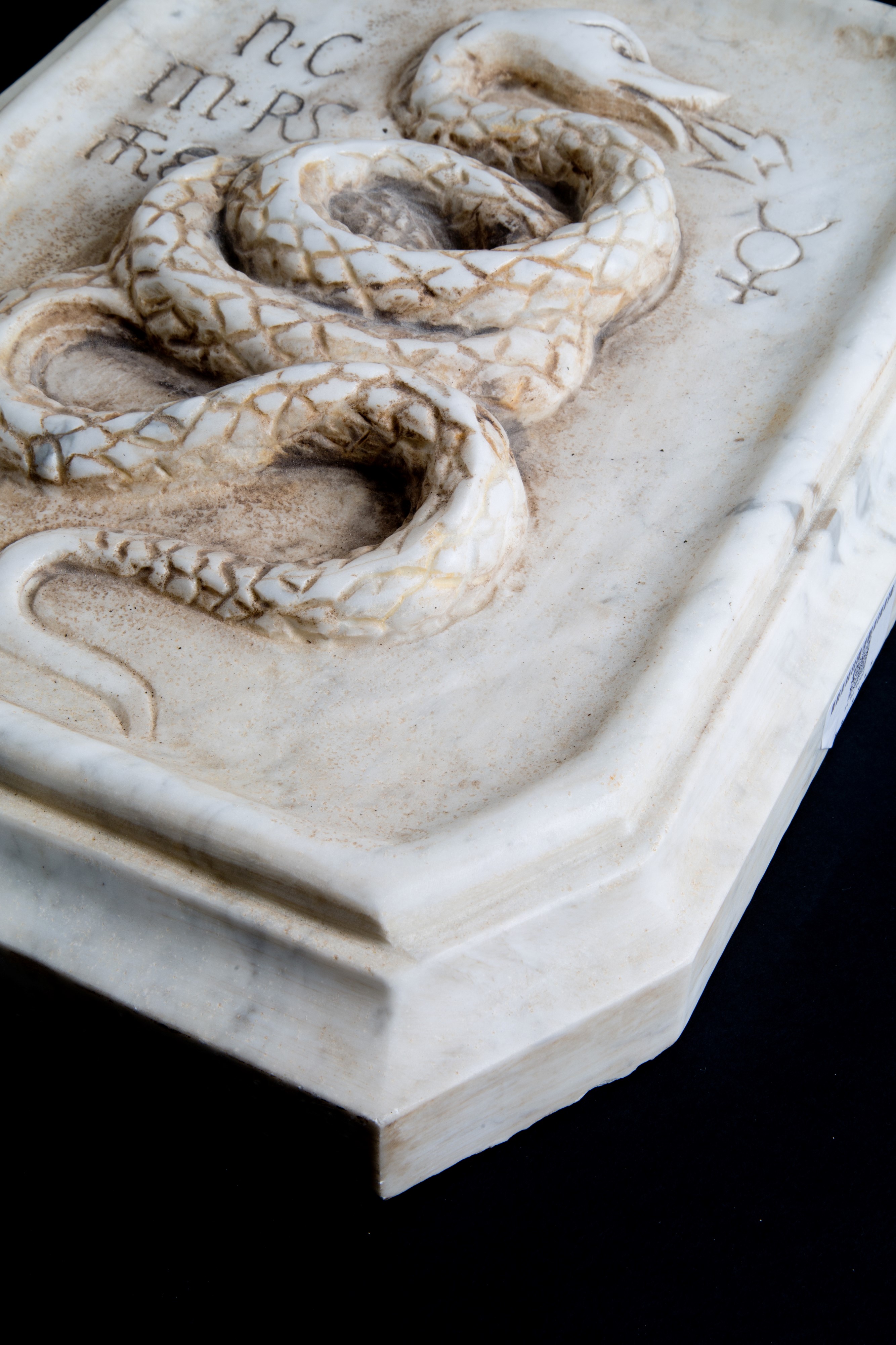 Placca in Marmo "biscione"