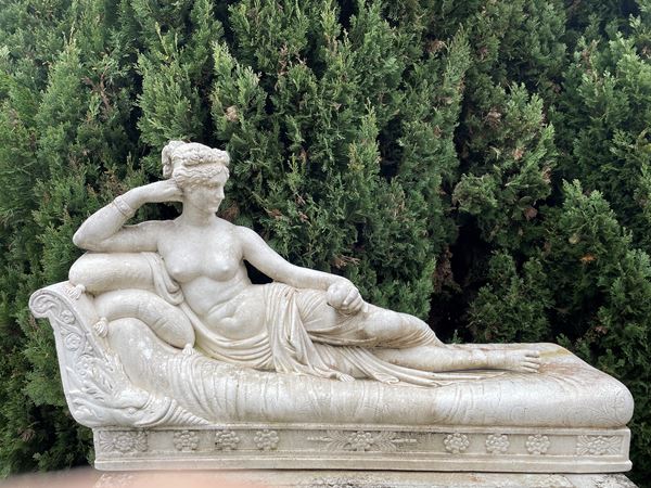 Sculpture "PAOLINA BONAPARTE"  - Auction MILANO DECOR - Antiques, Fine Art, Carpets & Design Auction (n. 97) - Viscontea Casa d'Aste