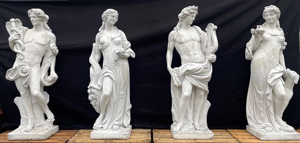 Four sculptures "DIVINITY"  - Auction MILANO DECOR - Antiques, Fine Art, Carpets & Design Auction (n. 97) - Viscontea Casa d'Aste