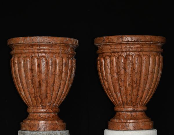 Pair of vases  - Auction MILANO DECOR - Antiques, Fine Art, Carpets & Design Auction (n. 97) - Viscontea Casa d'Aste