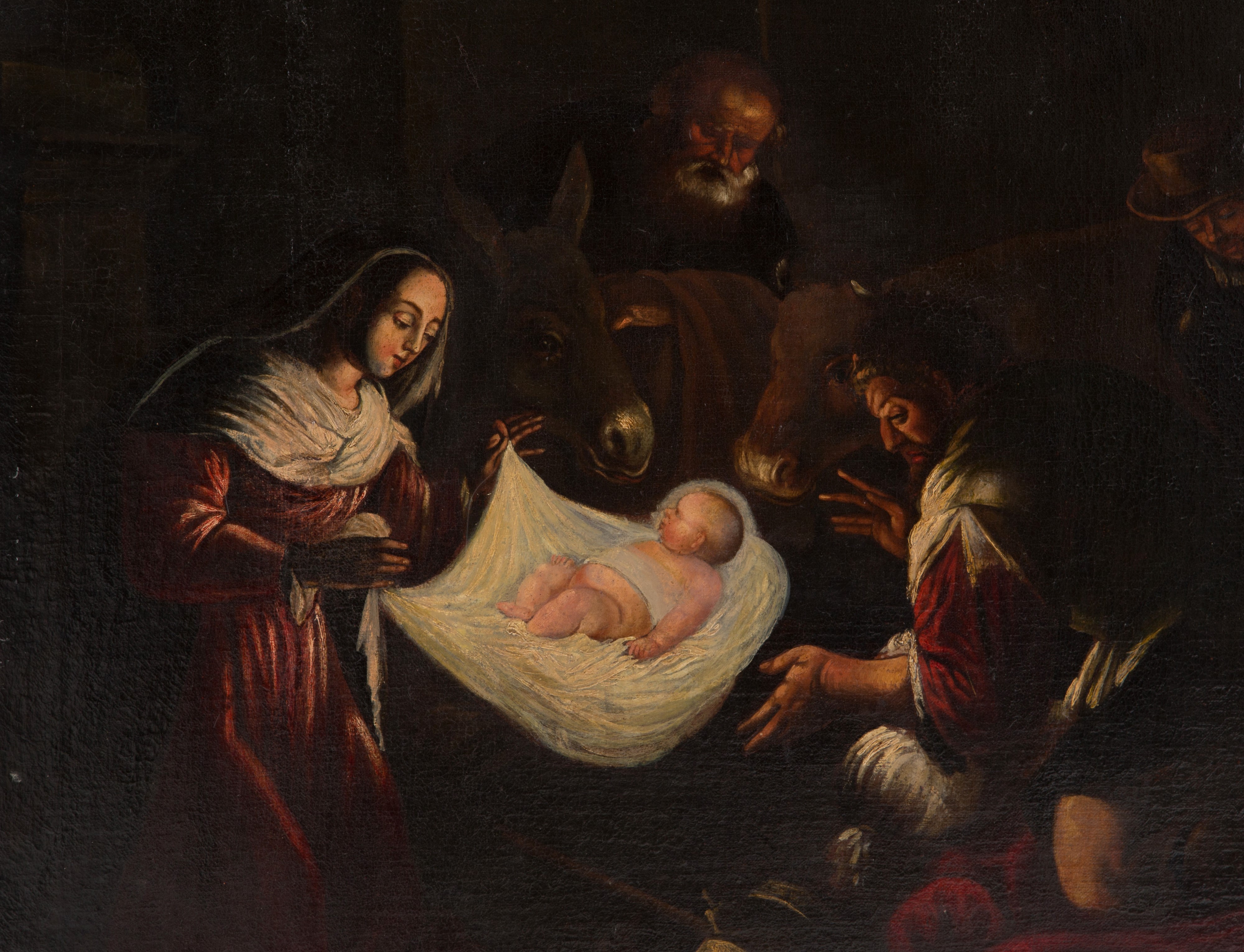 Dipinto "adorazione dei Pastori"