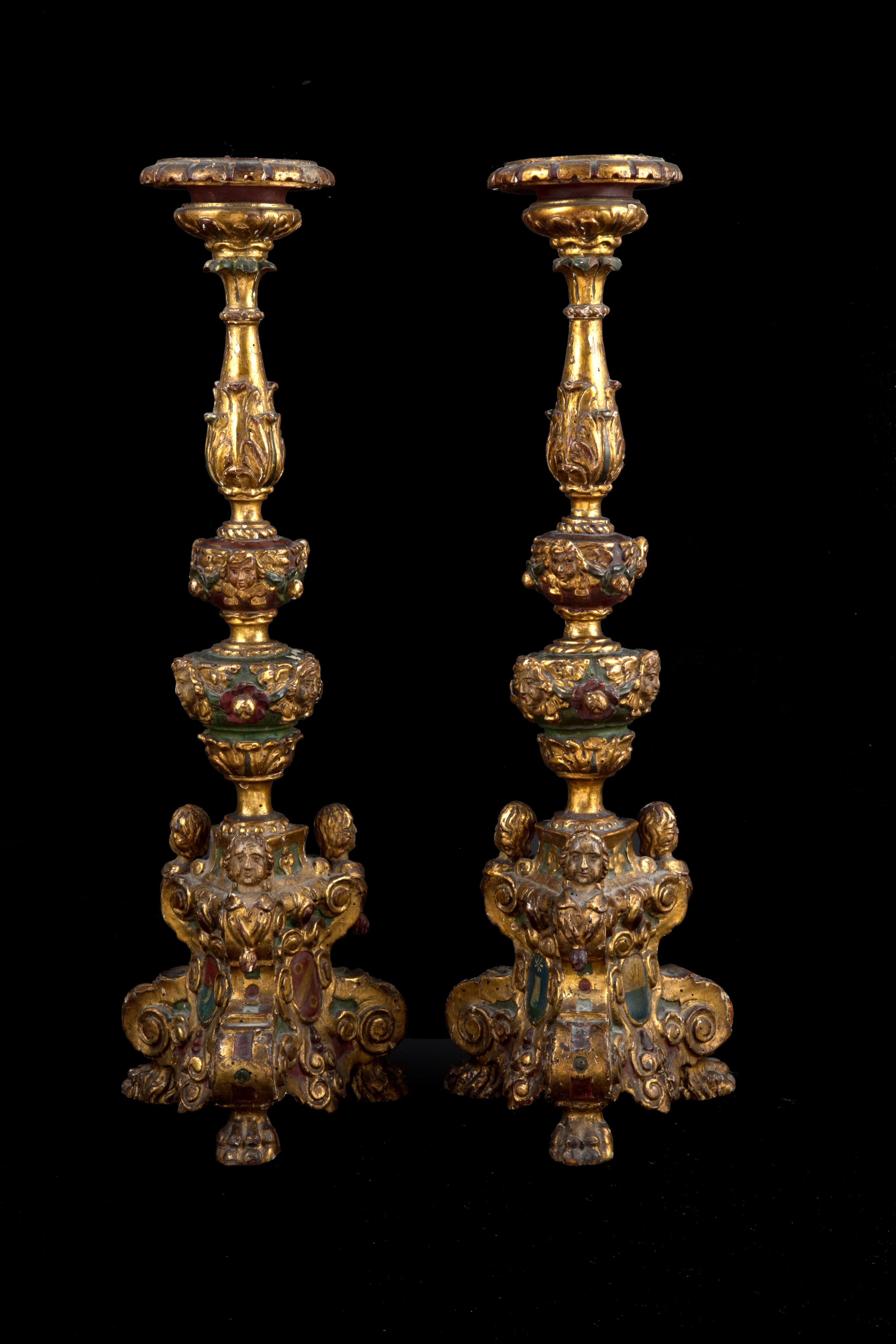Coppia di candelieri