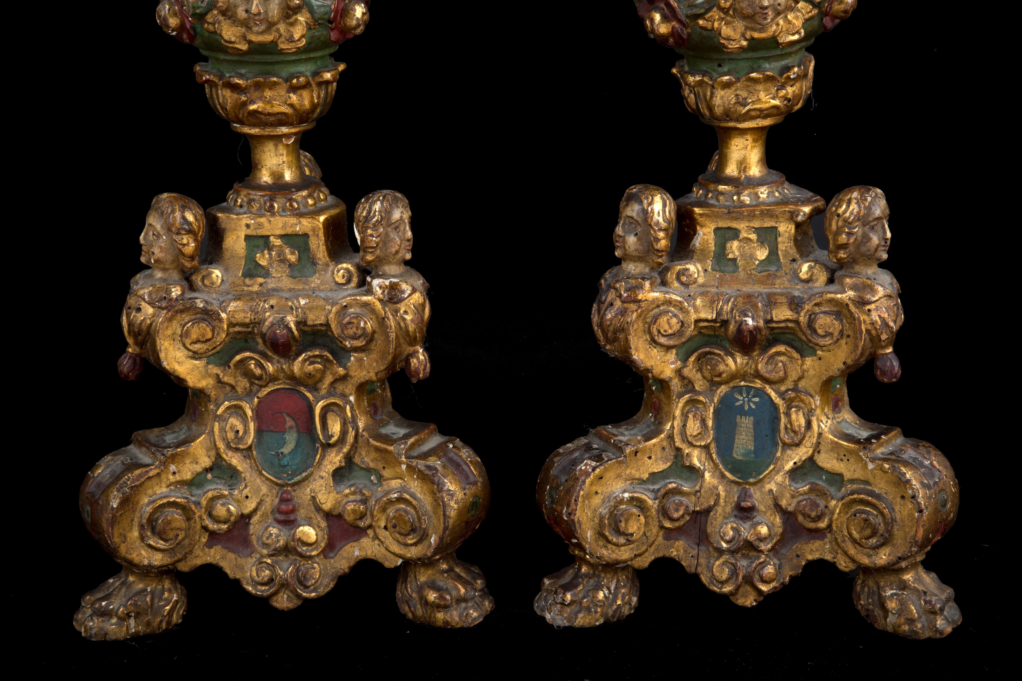 Coppia di candelieri