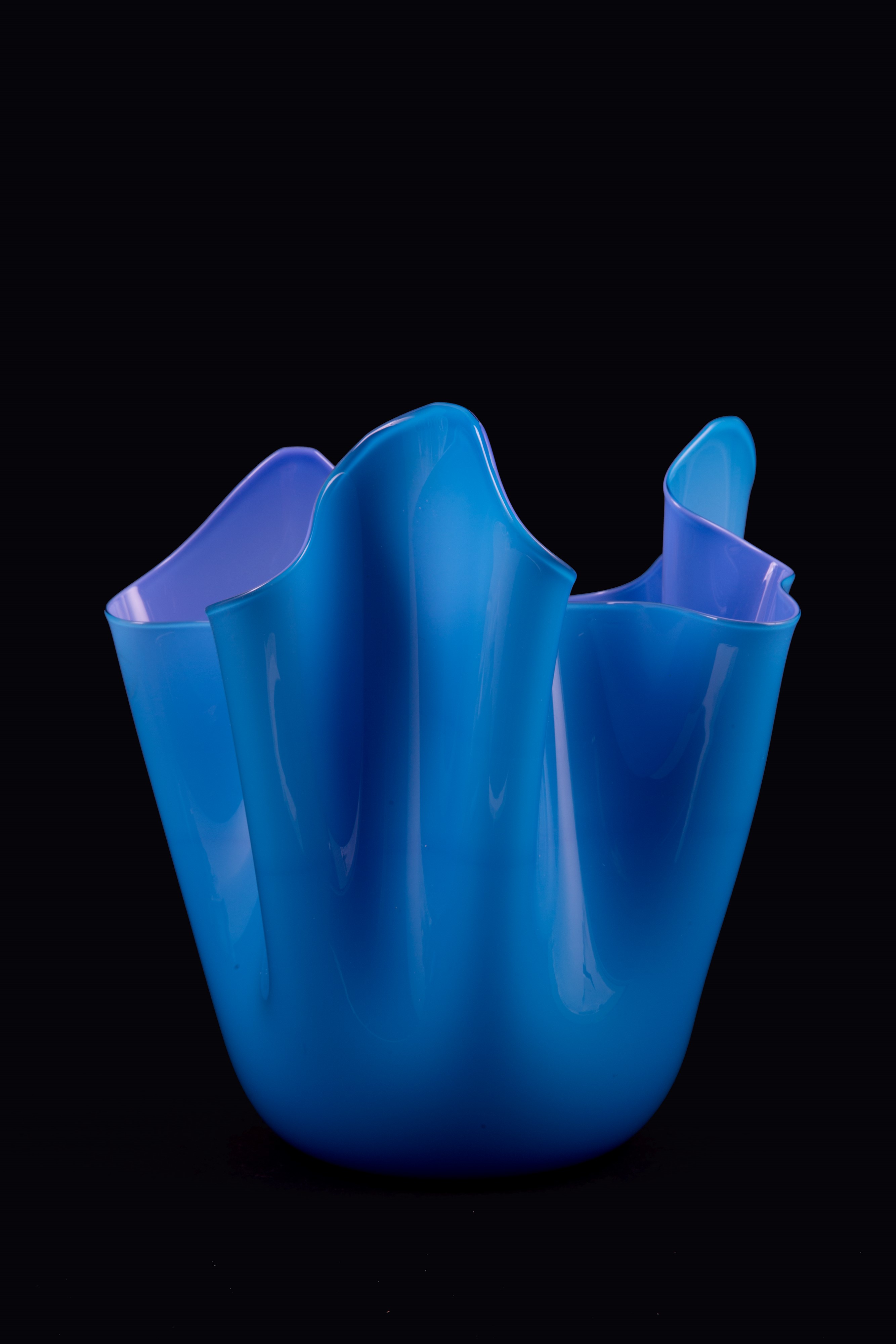 Fulvio Bianconi - Vaso Fazzoletto. Venini