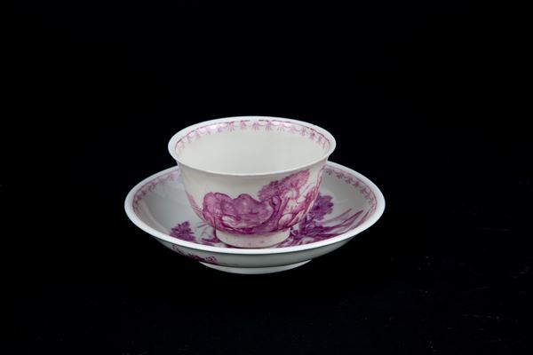 Cup with saucer