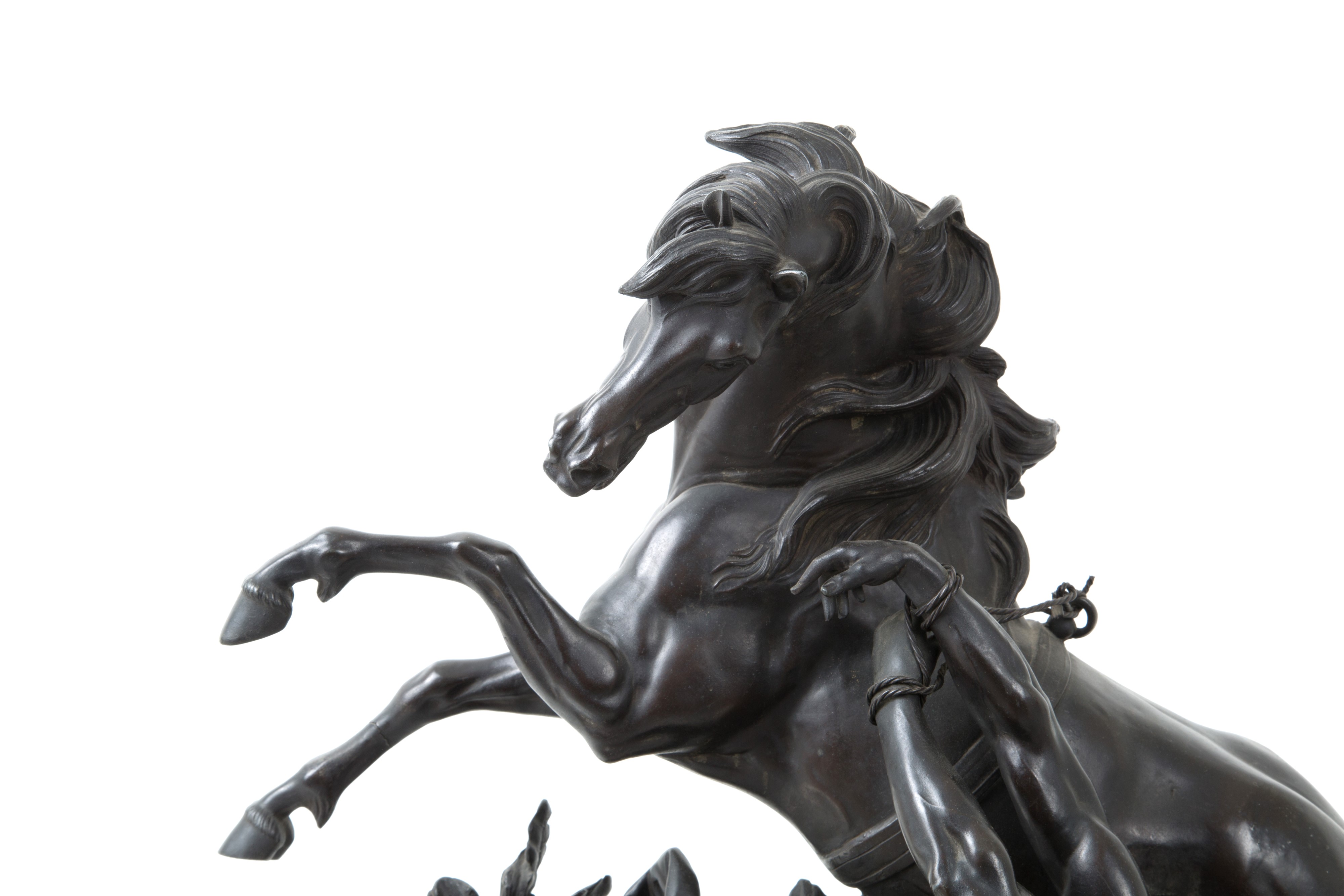 Philippe Poitevin - Scultura "cavallo Imbizzarrito con Domatore"