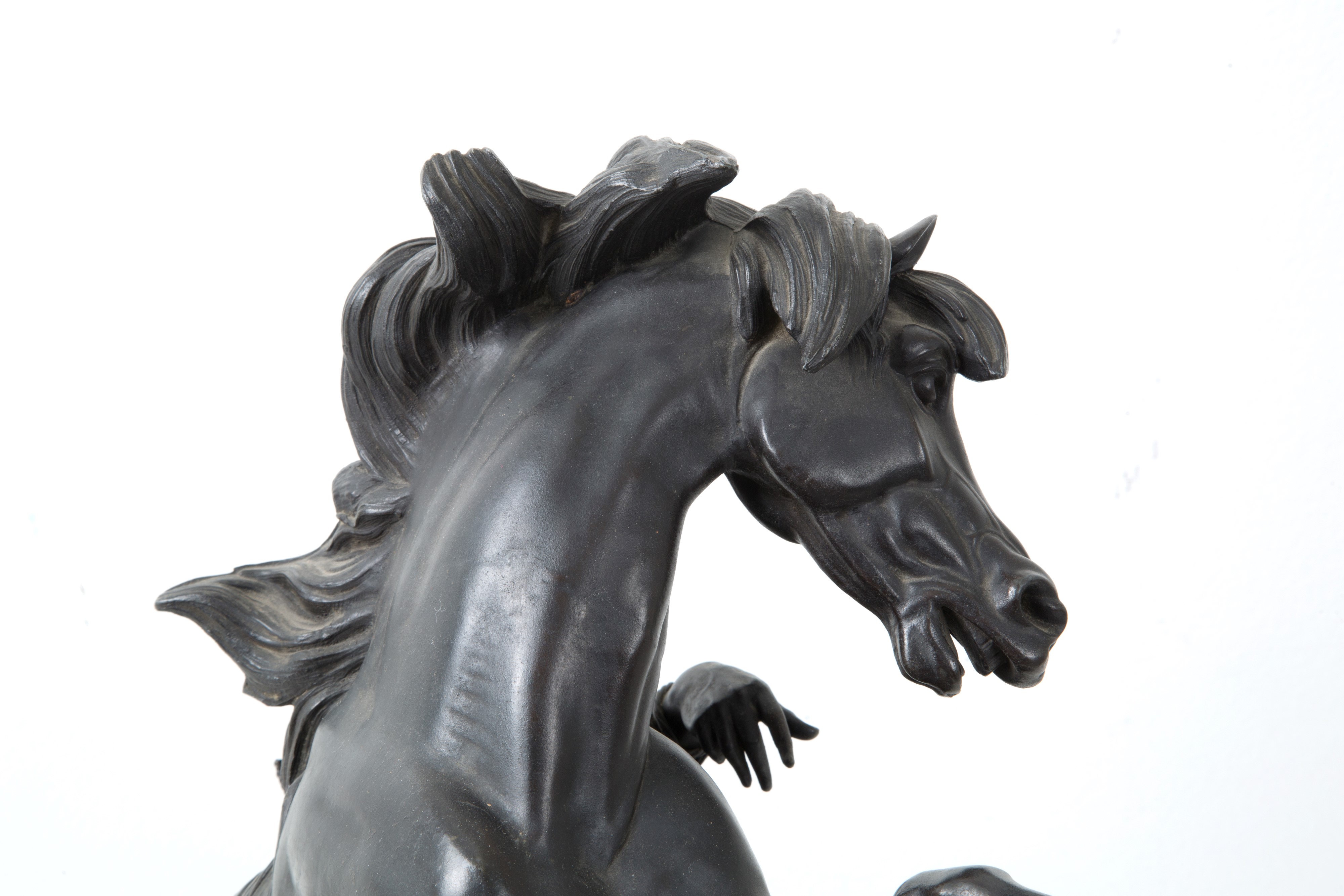 Philippe Poitevin - Scultura "cavallo Imbizzarrito con Domatore"