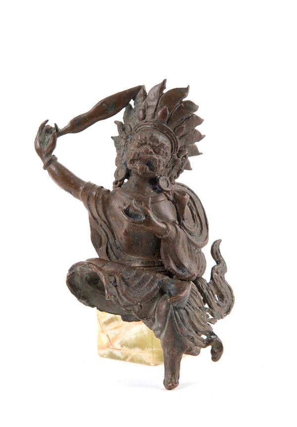 Bronze sculpture "PROTECTOR DIVINITY"