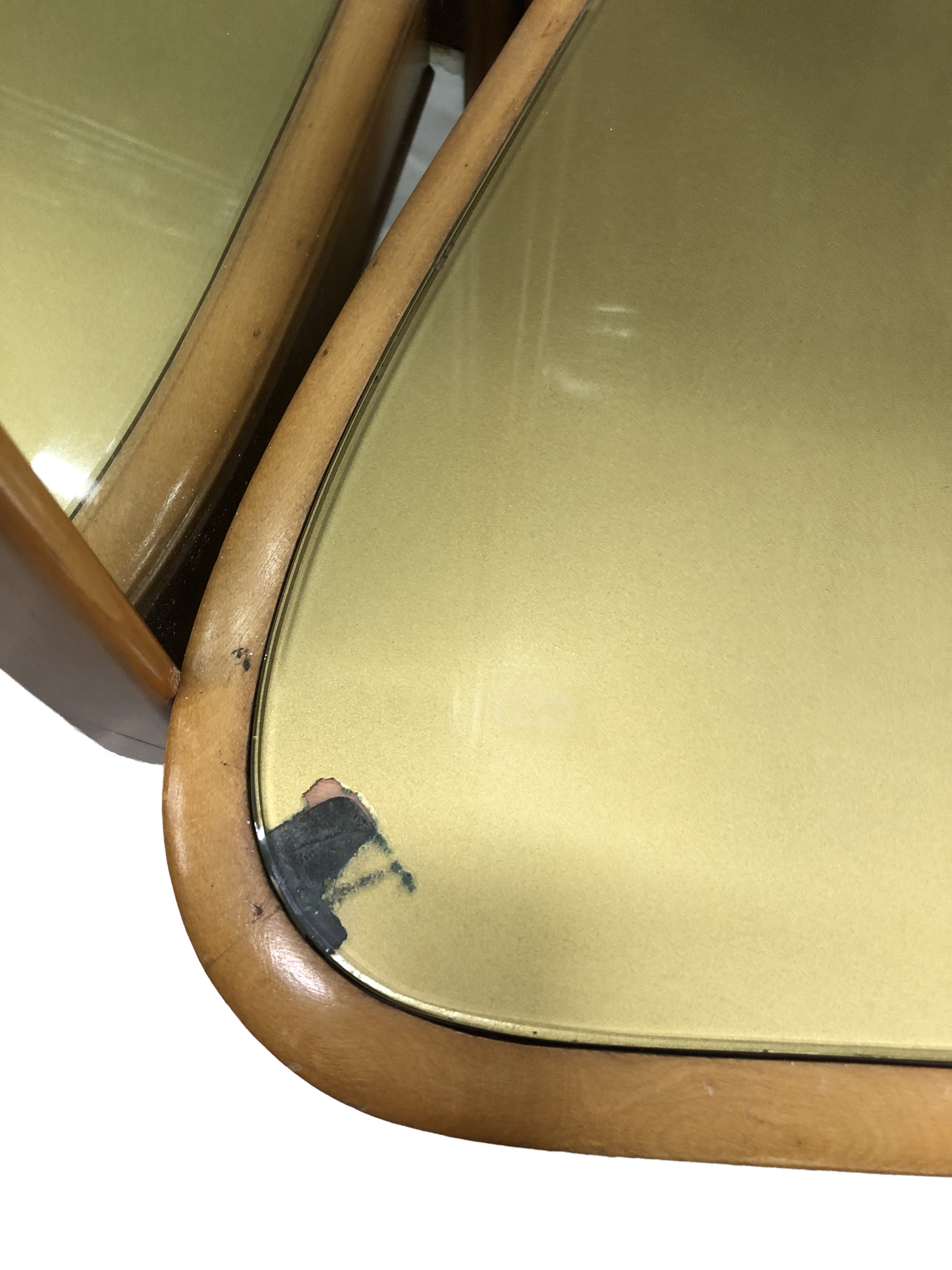 Grande Specchiera con Consolle e Lampada