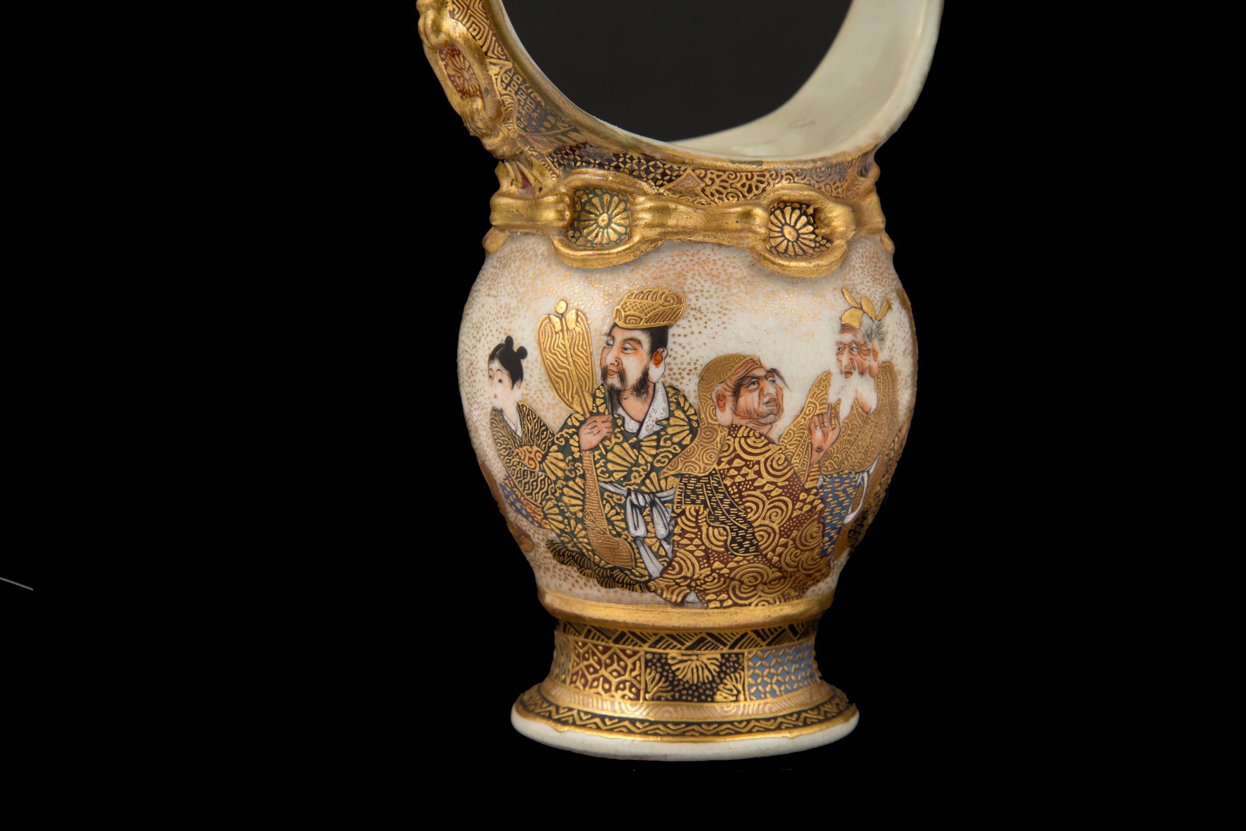 Vaso con manico Satsuma