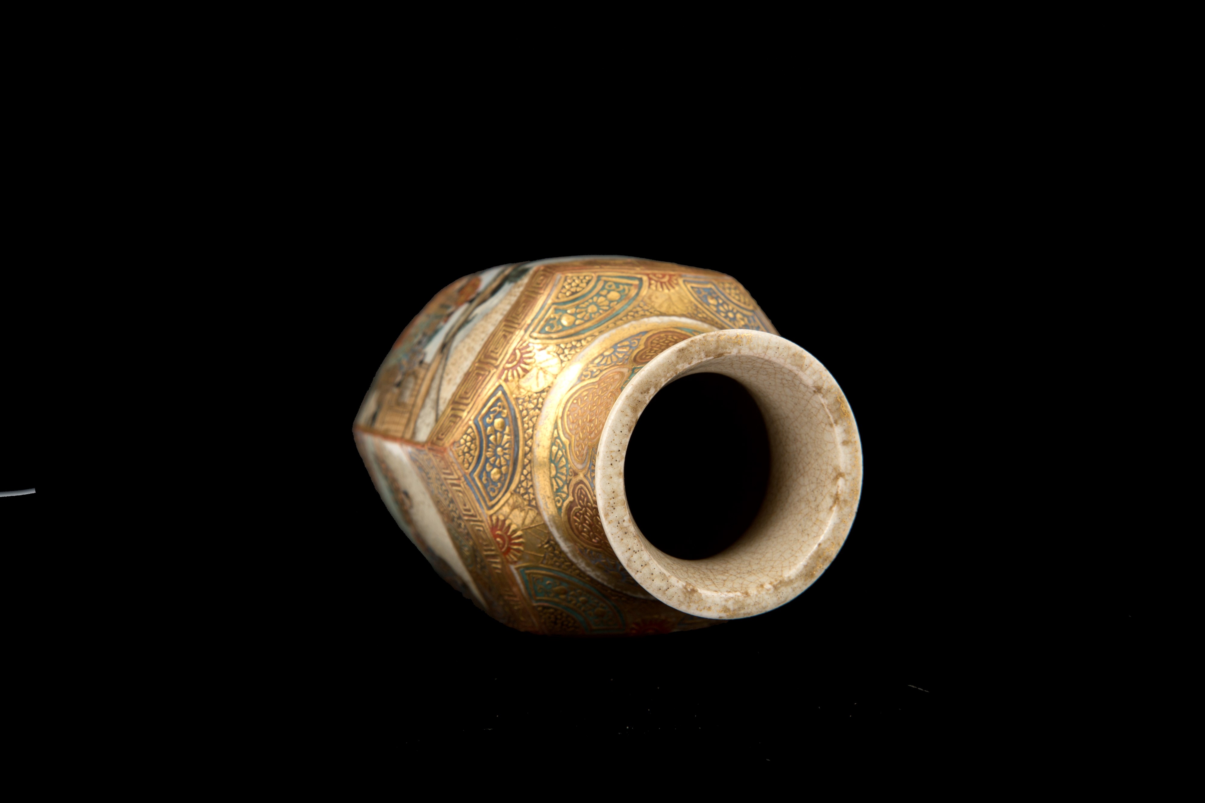 Vasetto sfaccettato Satsuma