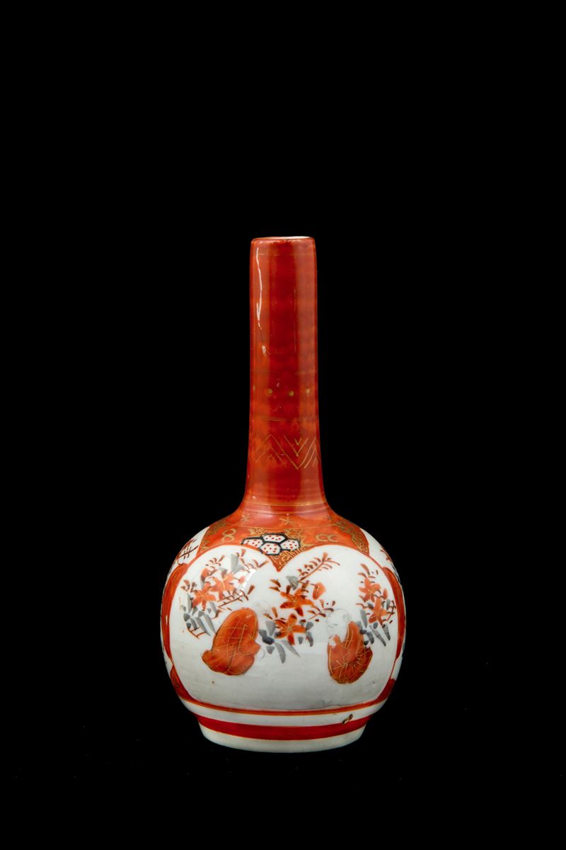 Vasetto a bottiglia Imari