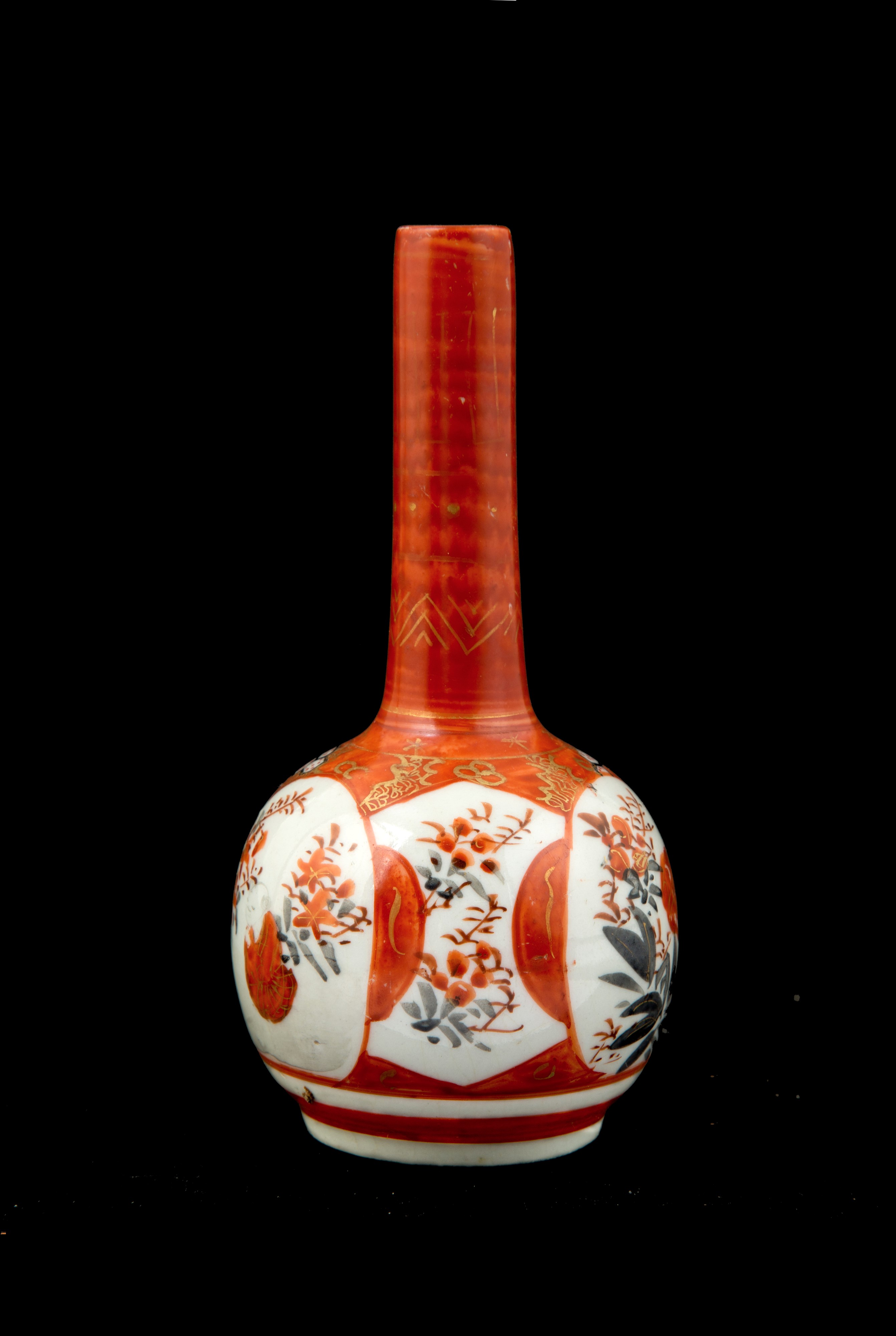 Vasetto a bottiglia Imari