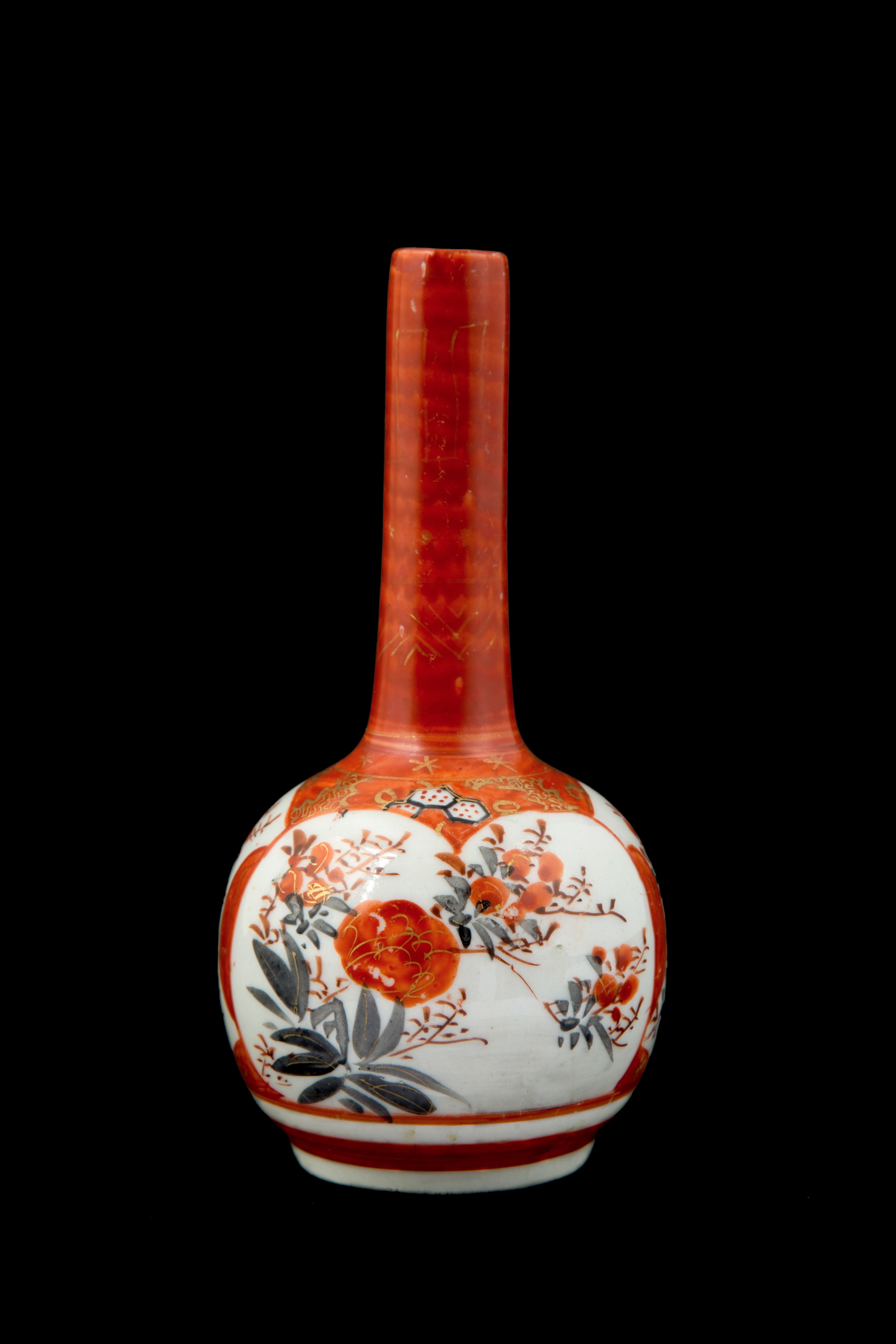 Vasetto a bottiglia Imari