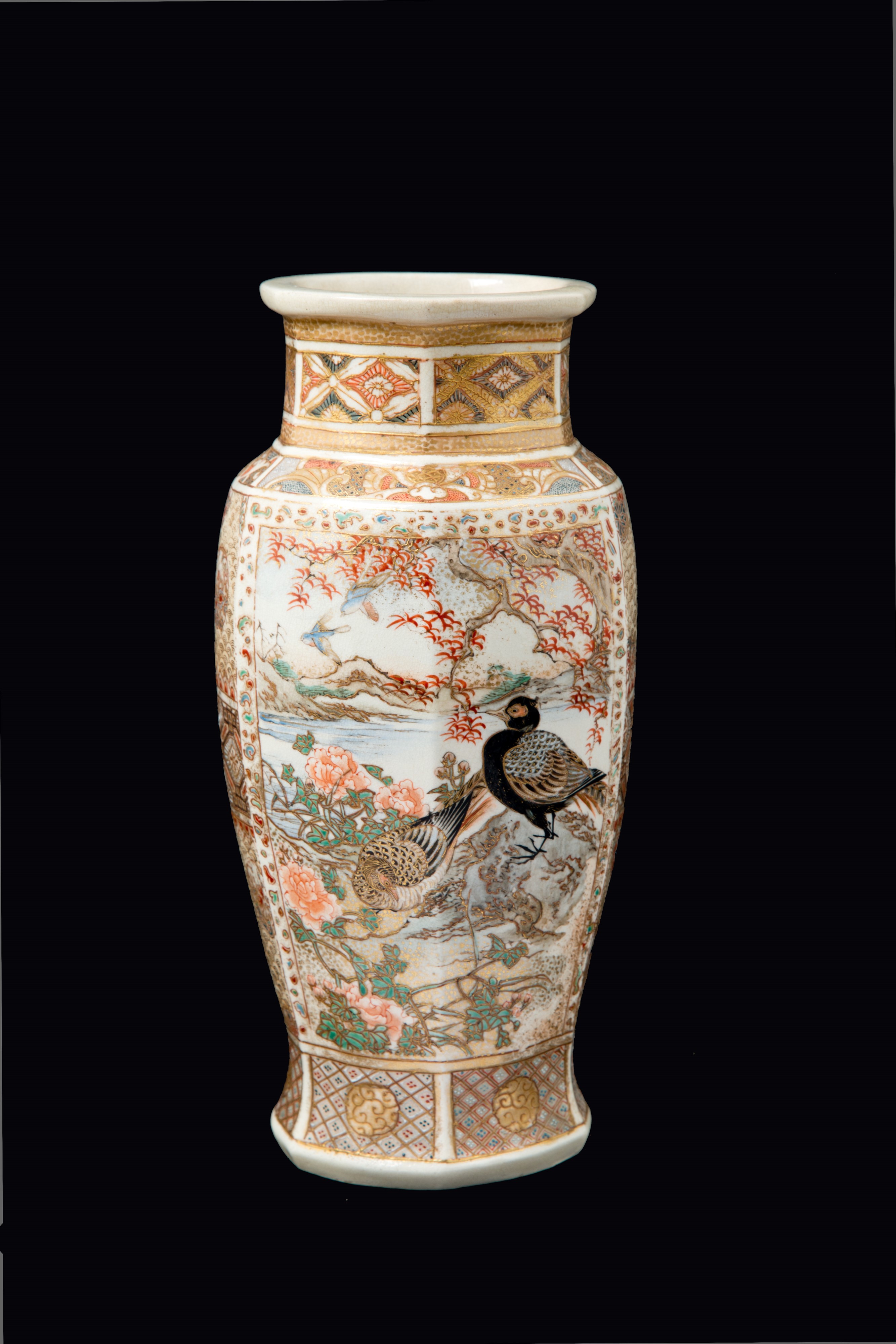 Vaso ottagonale Satsuma