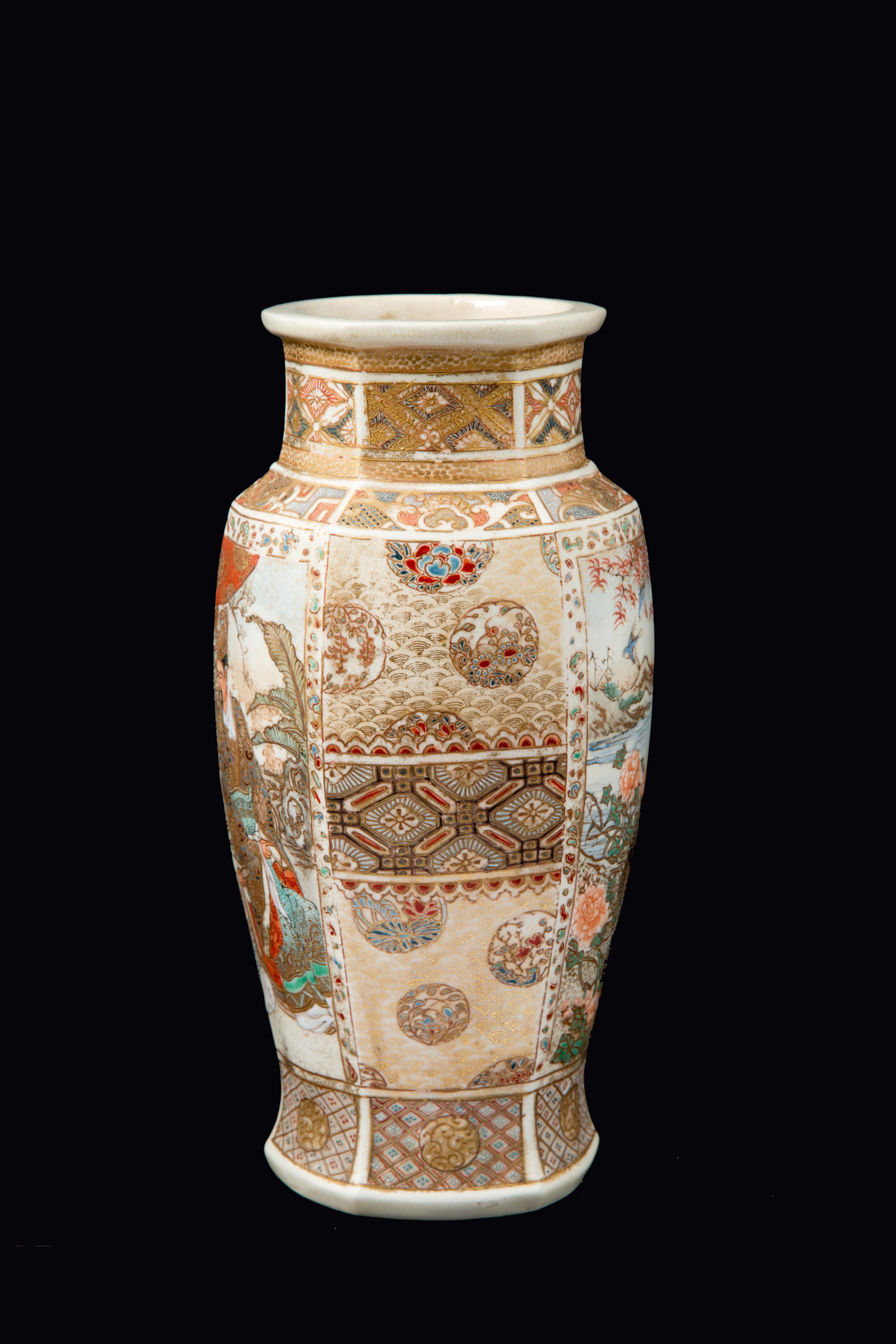 Vaso ottagonale Satsuma