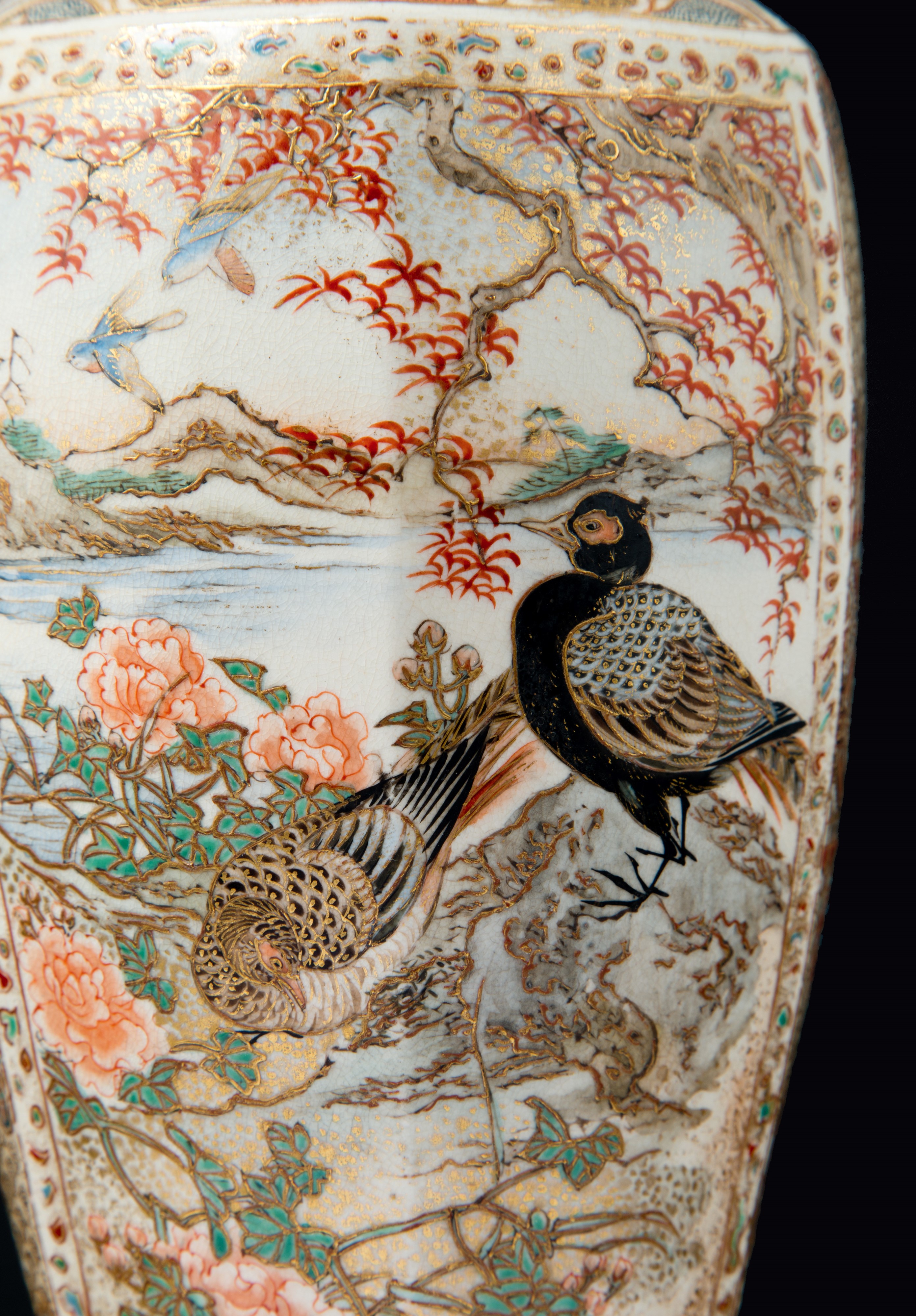 Vaso ottagonale Satsuma