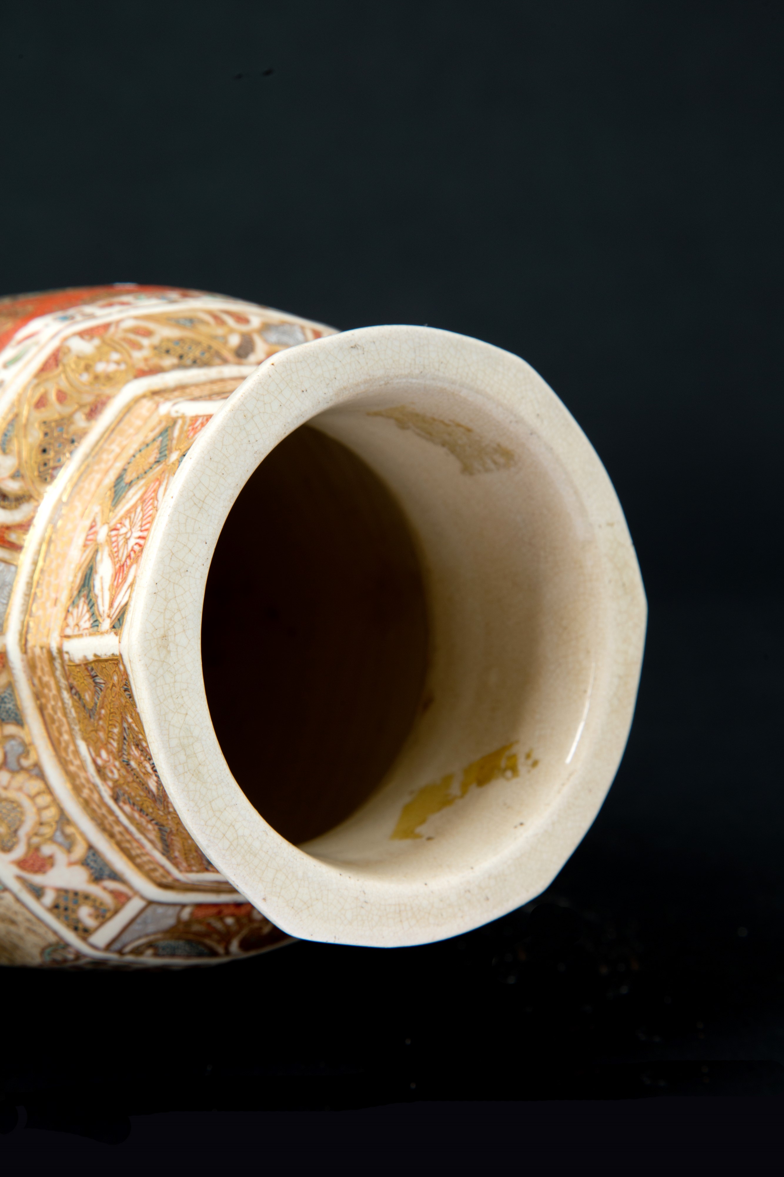 Vaso ottagonale Satsuma