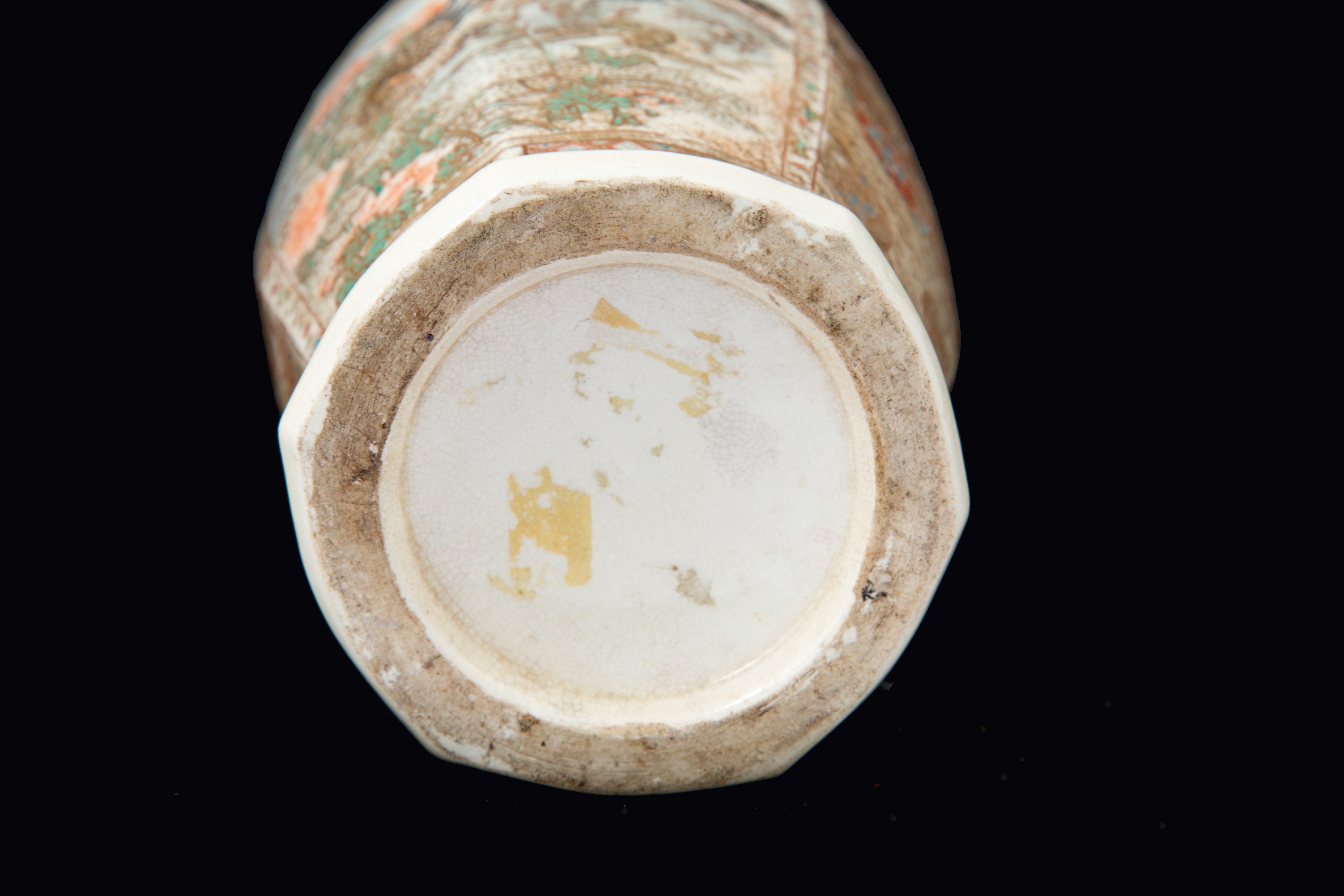 Vaso ottagonale Satsuma