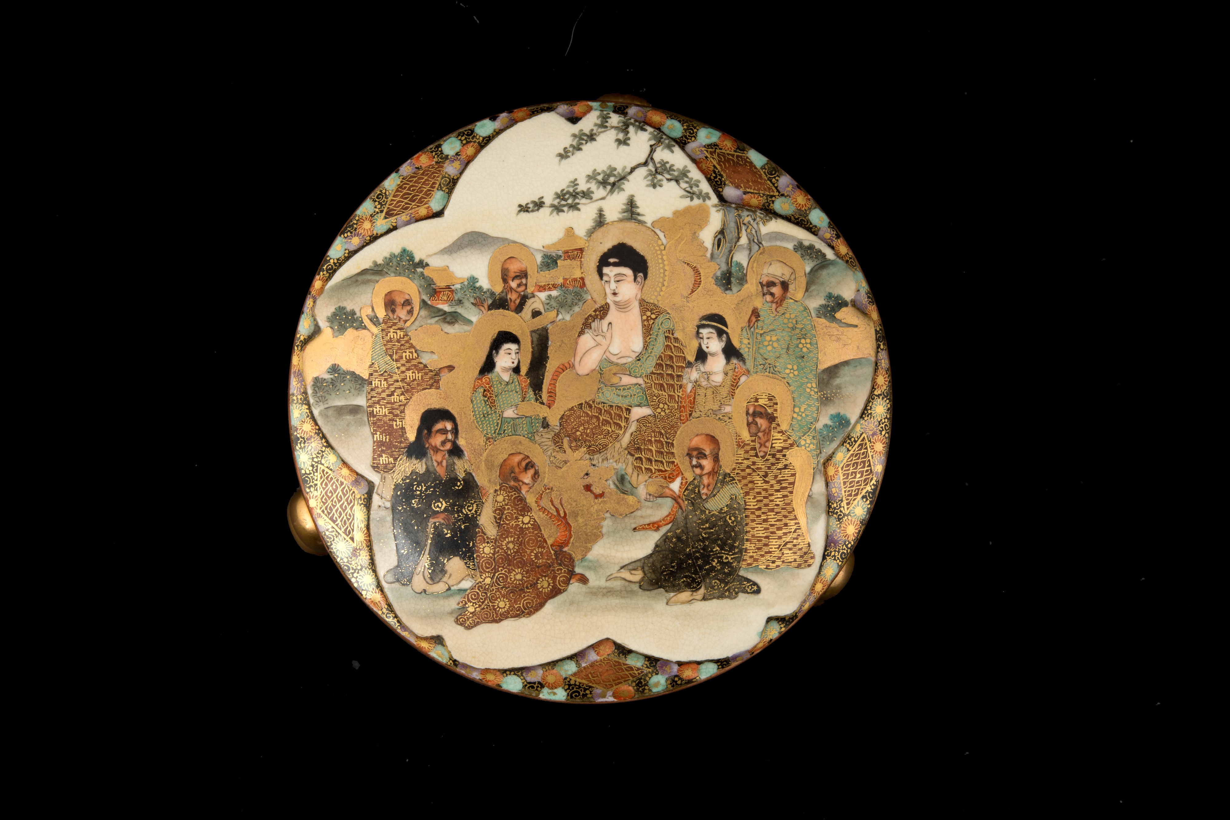 Scatola con coperchio Satsuma