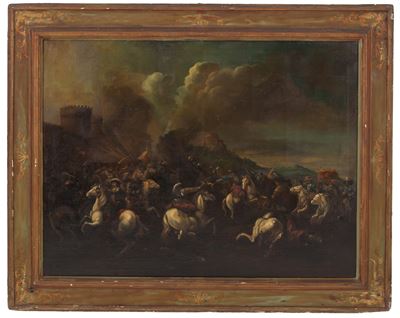 Dipinto "battaglia"