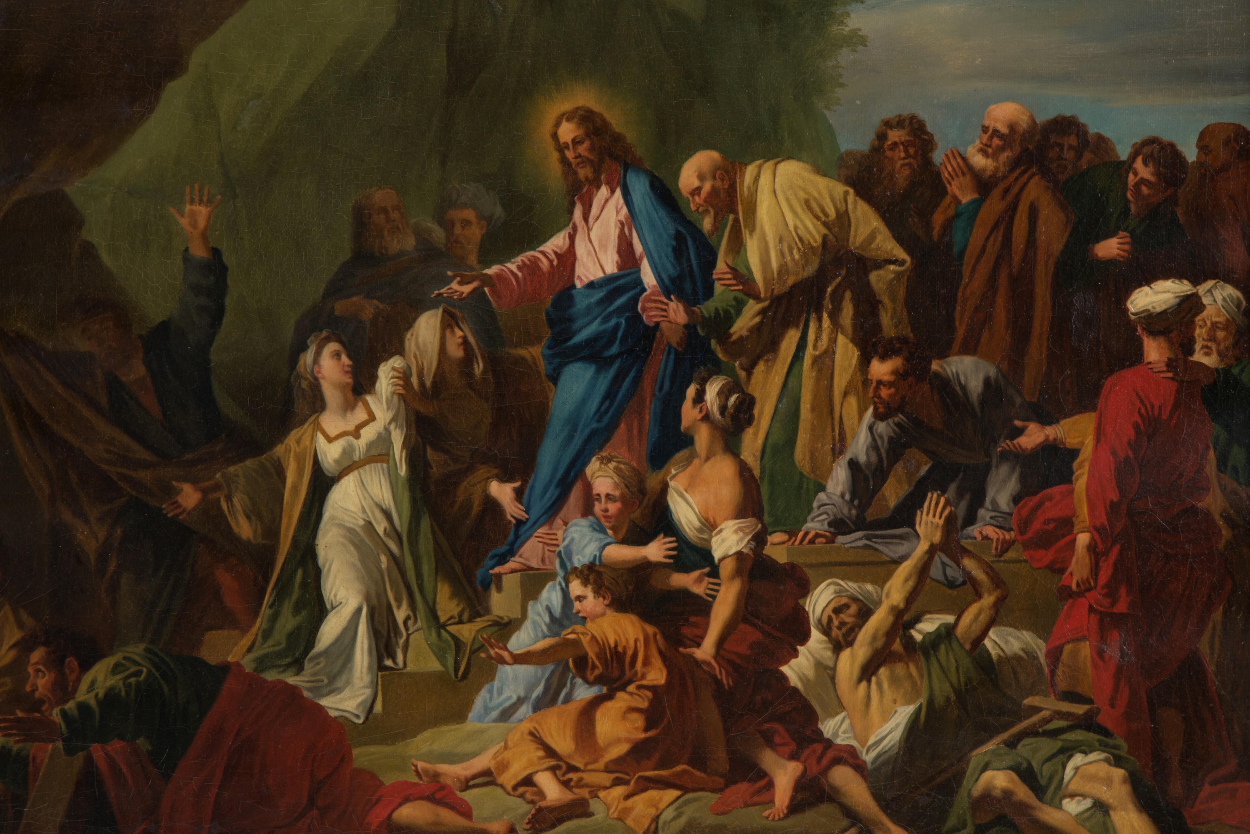 Jean Jouvenet - Dipinto "la Resurrezione di Lazzaro"