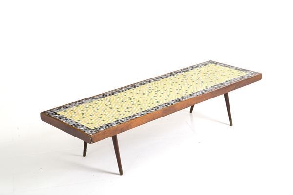 Coffee table with mosaic top