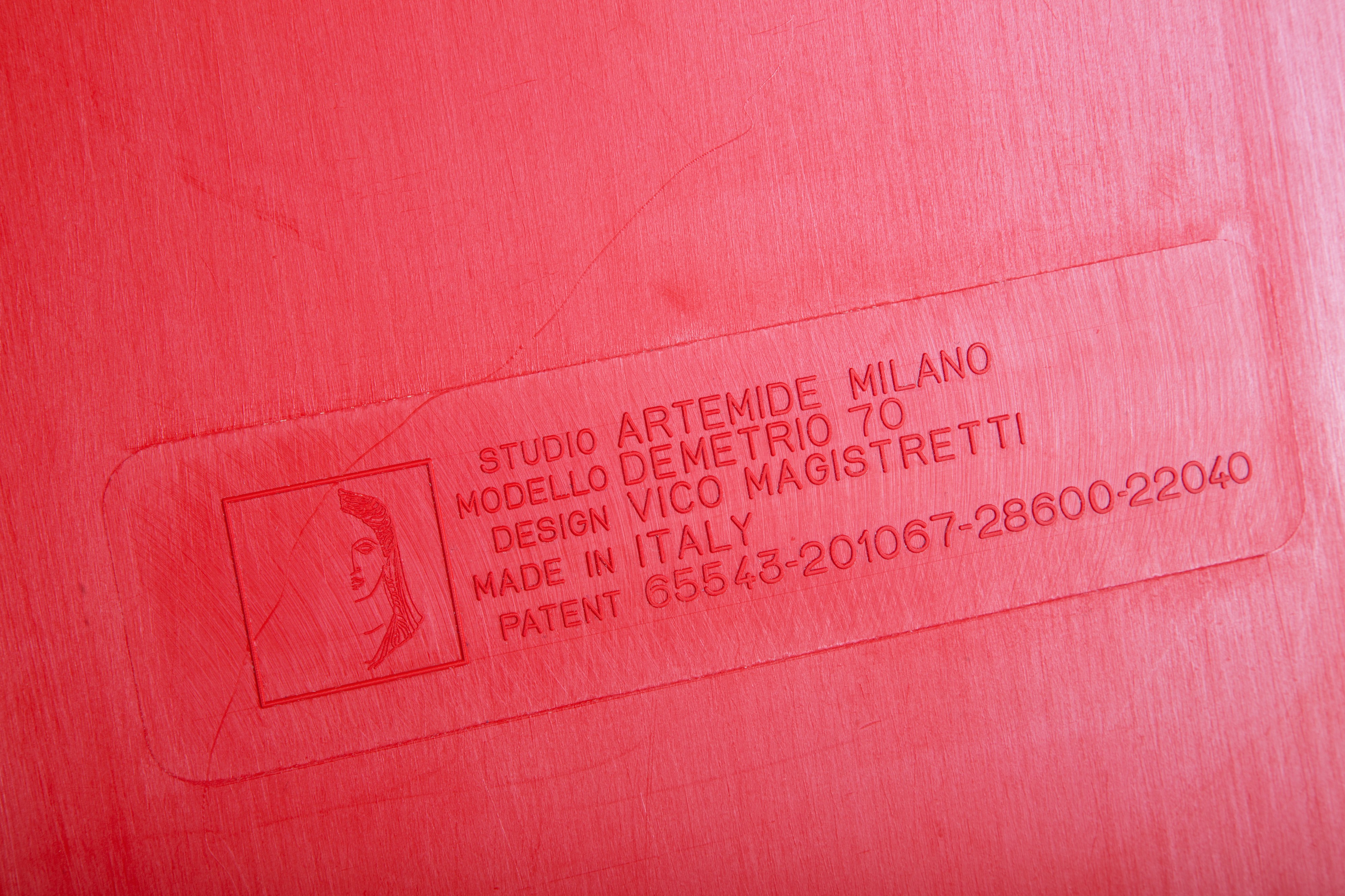 Vico Magistretti - Tavolino Demetrio 70 per Artemide