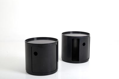 Coppia di Comodini Componibili per Kartell